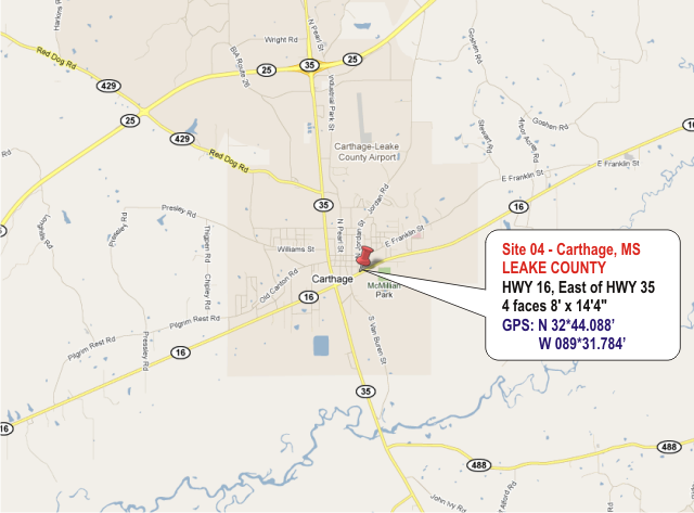 Site 01 Map