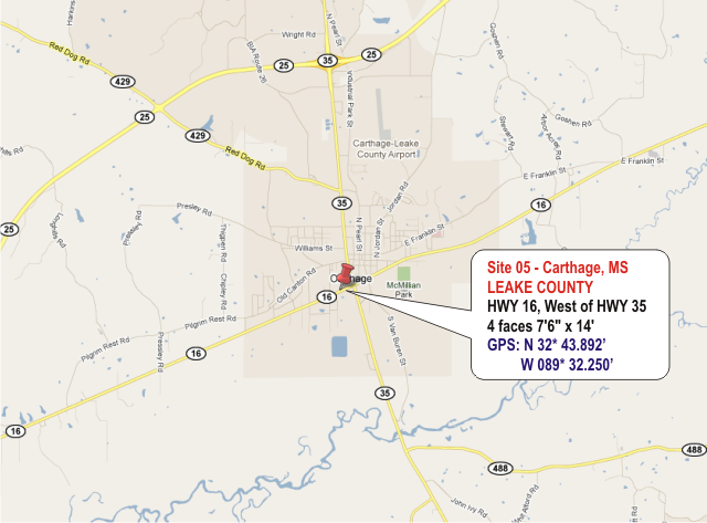 Site 01 Map